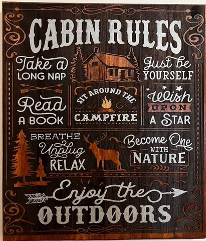 Cabin Rules- Color