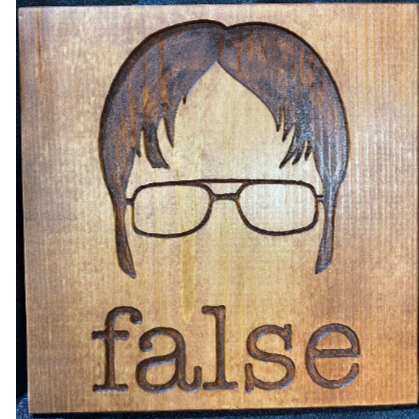 Dwight- False Sign