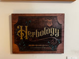 Herbology Greenhouse Sign- Wizardly Fan Art