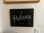 Potions Class Sign- Wizardly Fan Art