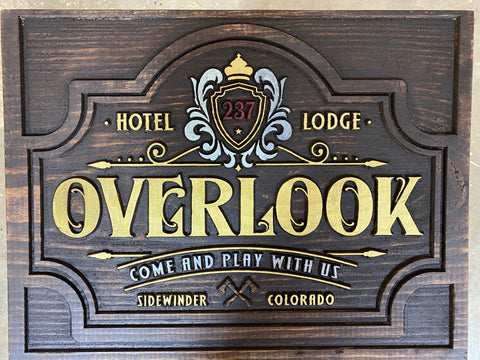 Overlook Hotel Sign