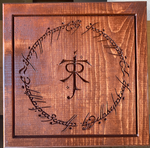 Tolkien JRRT Symbol and Inscription Sign