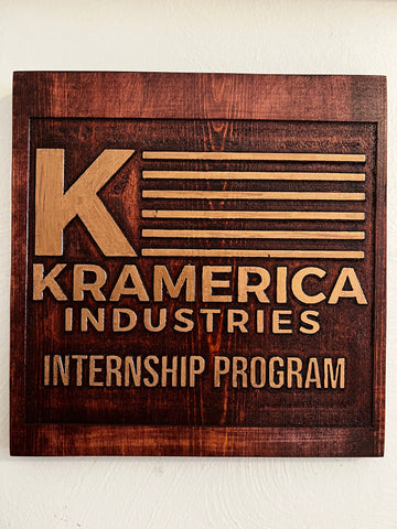 Kramerica Industries Internship Program Sign