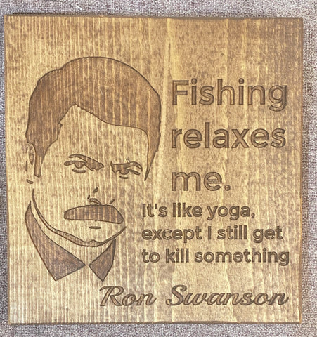 Ron- Fishing Relaxes Me